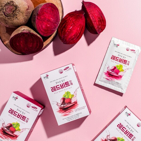 <b>유진팜 레드 비트진액 비트즙 비트 주스 쥬스 70ml X 30개입 </b>[원산지:국산(강원도 평창군)]